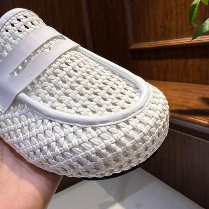 Handwoven Hollow Out Birkenstock Style Shoes