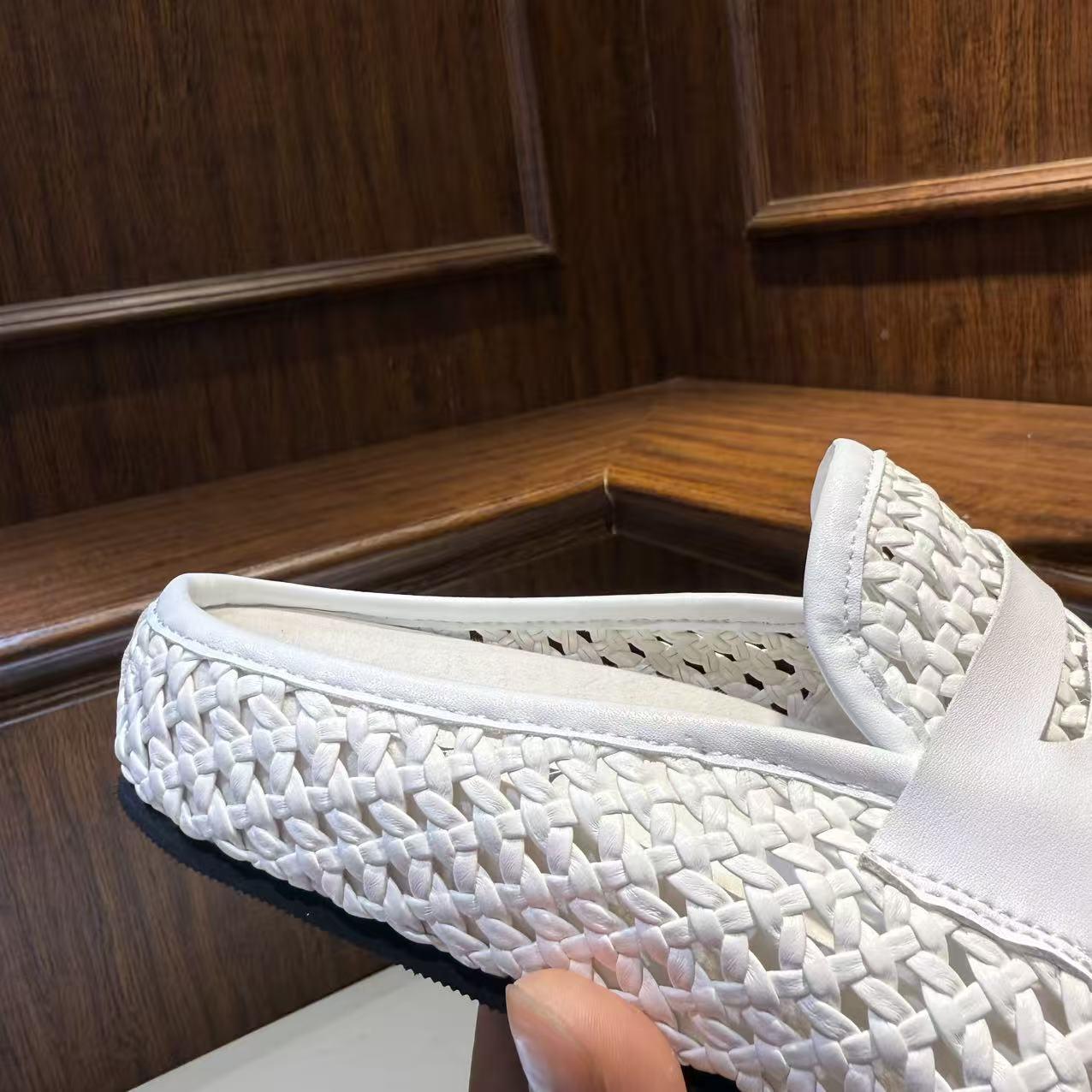 Handwoven Hollow Out Birkenstock Style Shoes