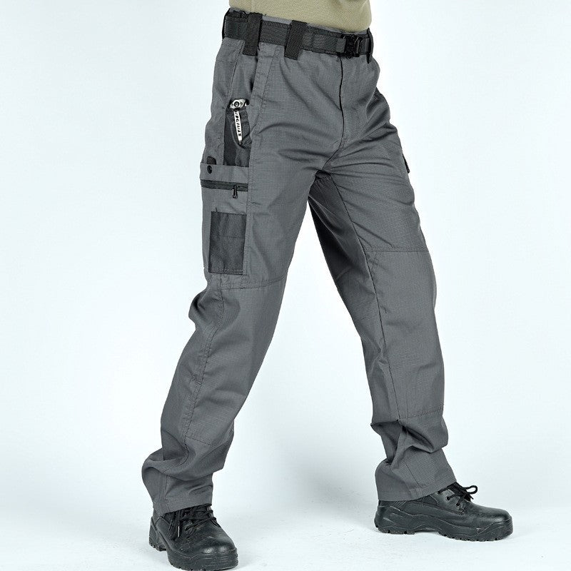 Straight Leg Multi-Pocket Tactical Pants | Limited Time 49% Off