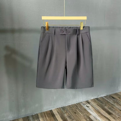 Straight Leg Suit Pants