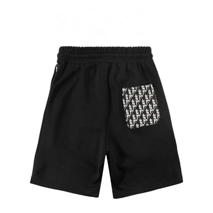 Zipper Decor Casual Five-Point Shorts