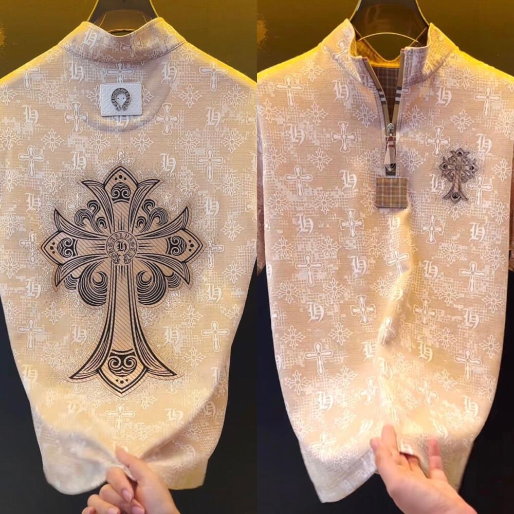 Cross Rhinestone T‑Shirt