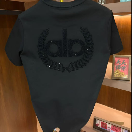 Wheat Ear Sequin T‑Shirt