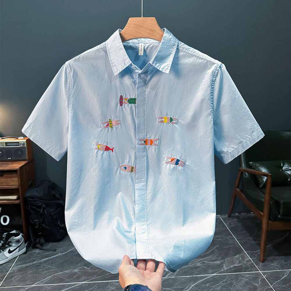 Swimming Mini Figure Show Casual Shirt