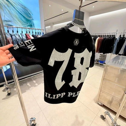 Number Rhinestone T-Shirt