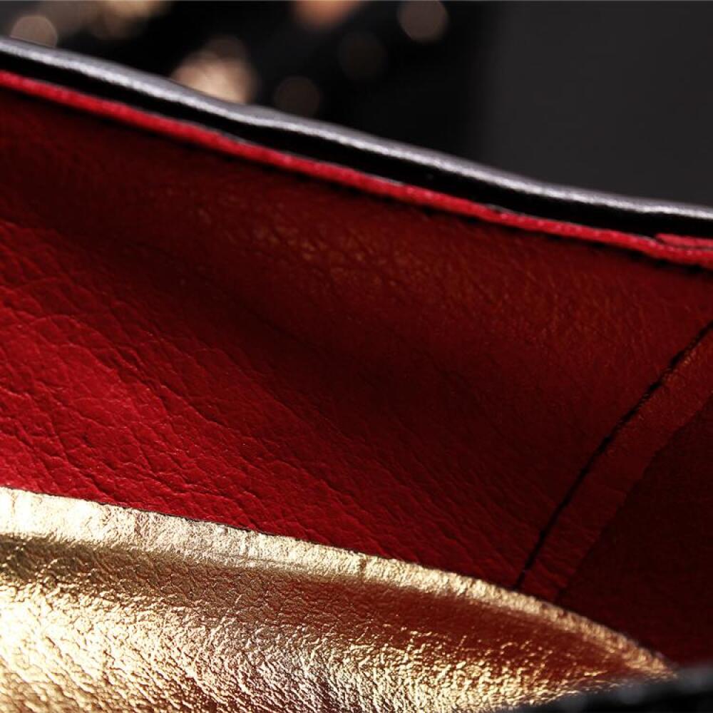 Bee Studded Loafers