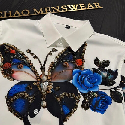 Butterfly Sequin Shirt