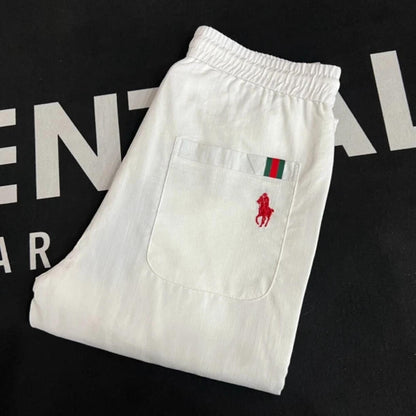Horse Rider Logo Formal Business Pants