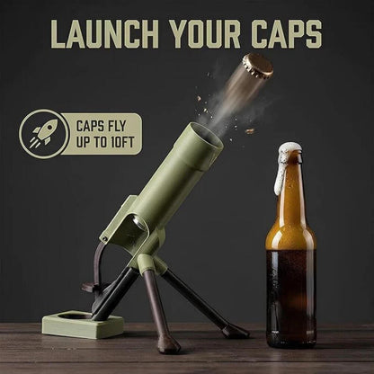 Bottle launcher opener