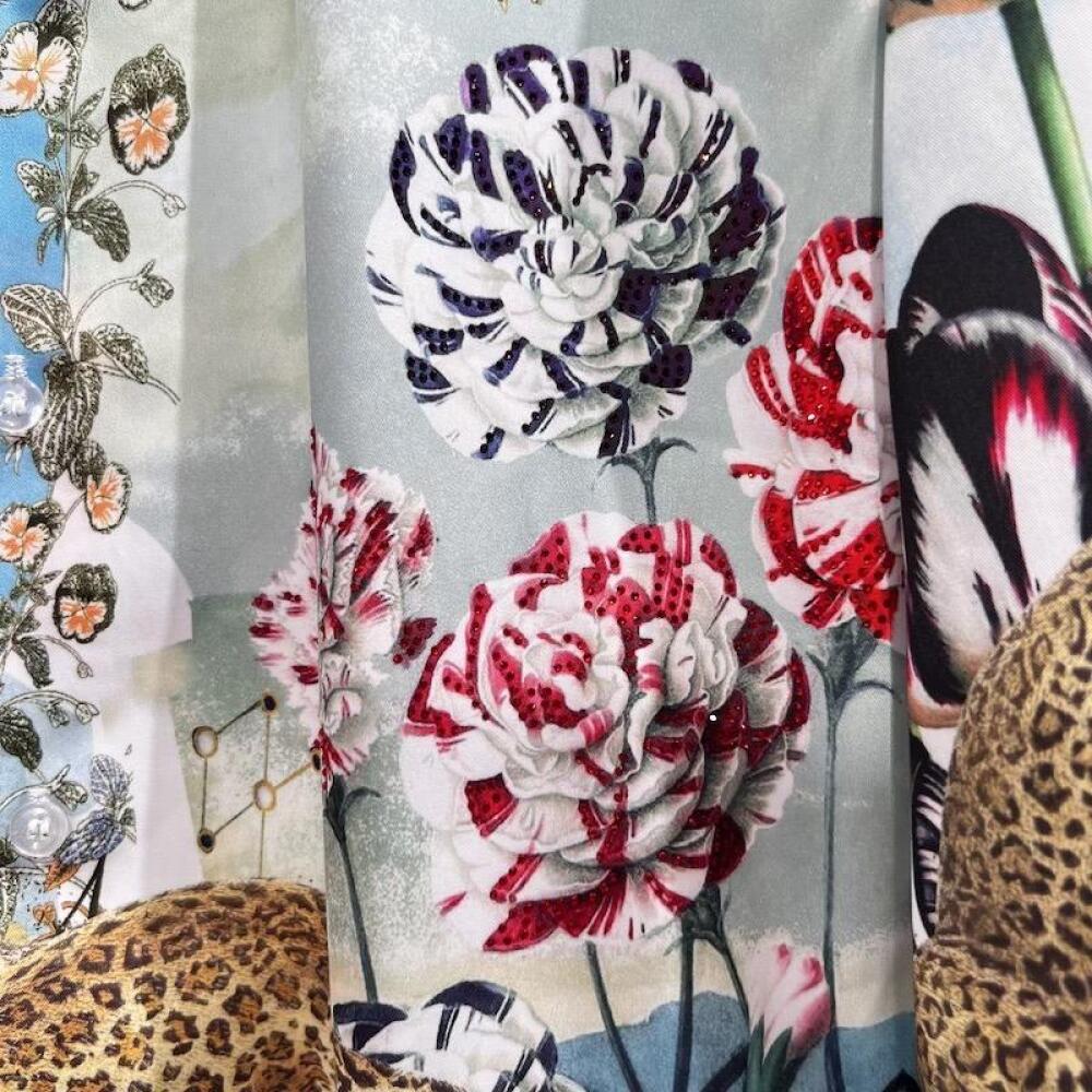 Jungle Leopard Group Print Shirt