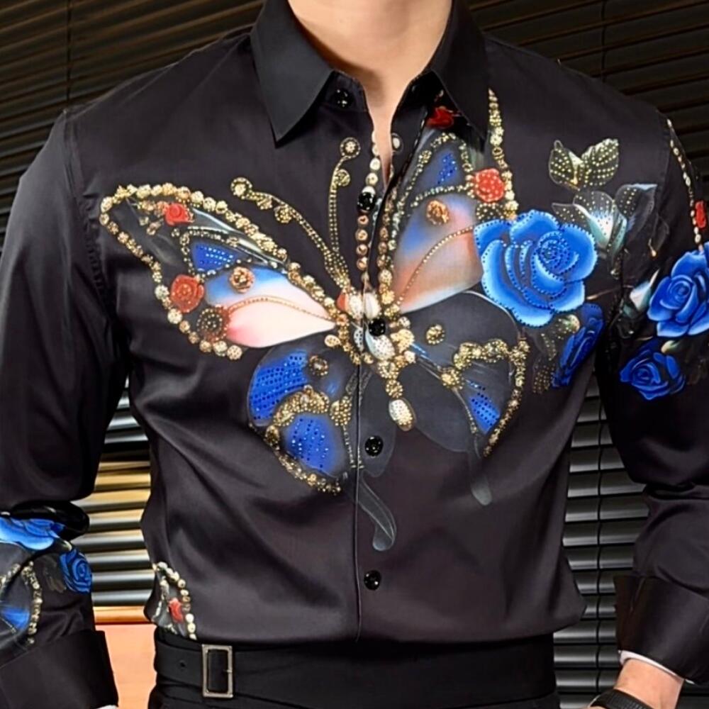 Butterfly Sequin Shirt