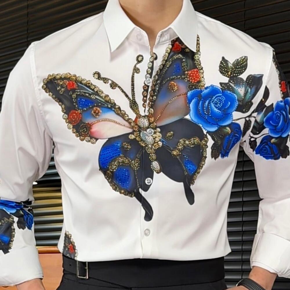 Butterfly Sequin Shirt