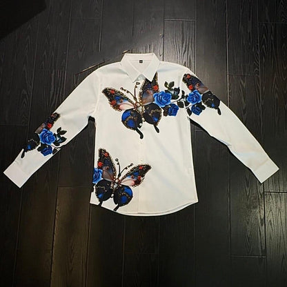Butterfly Sequin Shirt