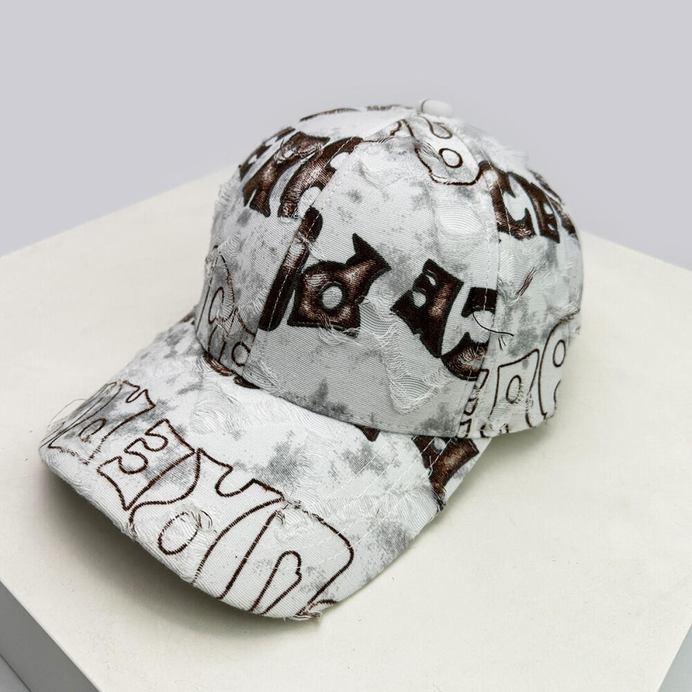 distressed canvas hat