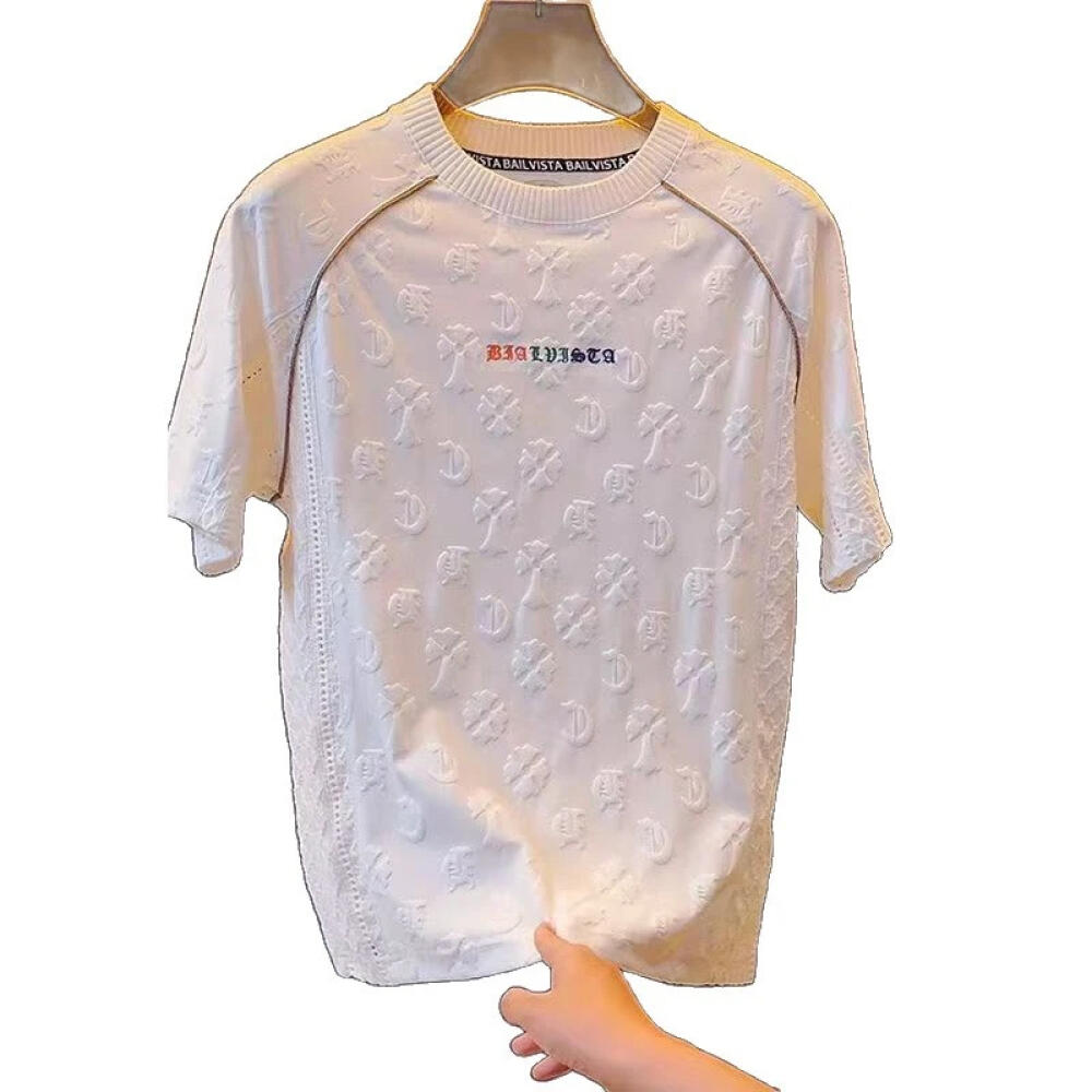 Colored Rune Embossed T-Shirt