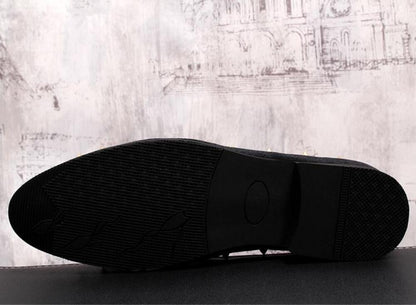 Bee Studded Loafers