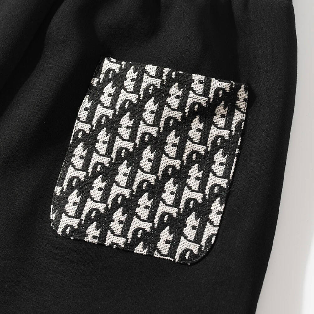 Zipper Decor Casual Five-Point Shorts