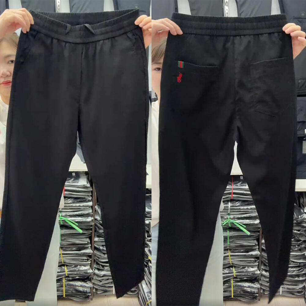 Horse Rider Logo Formal Business Pants