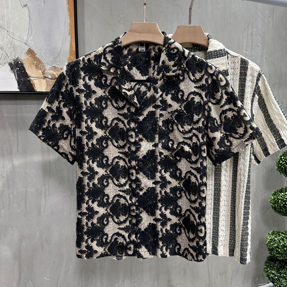 Luxury Pattern Print Blouse