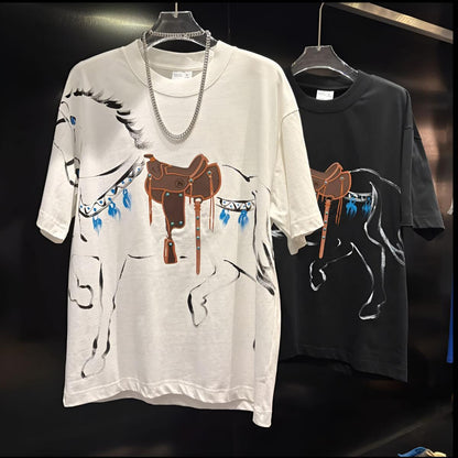 War Horse Graphic T‑Shirt