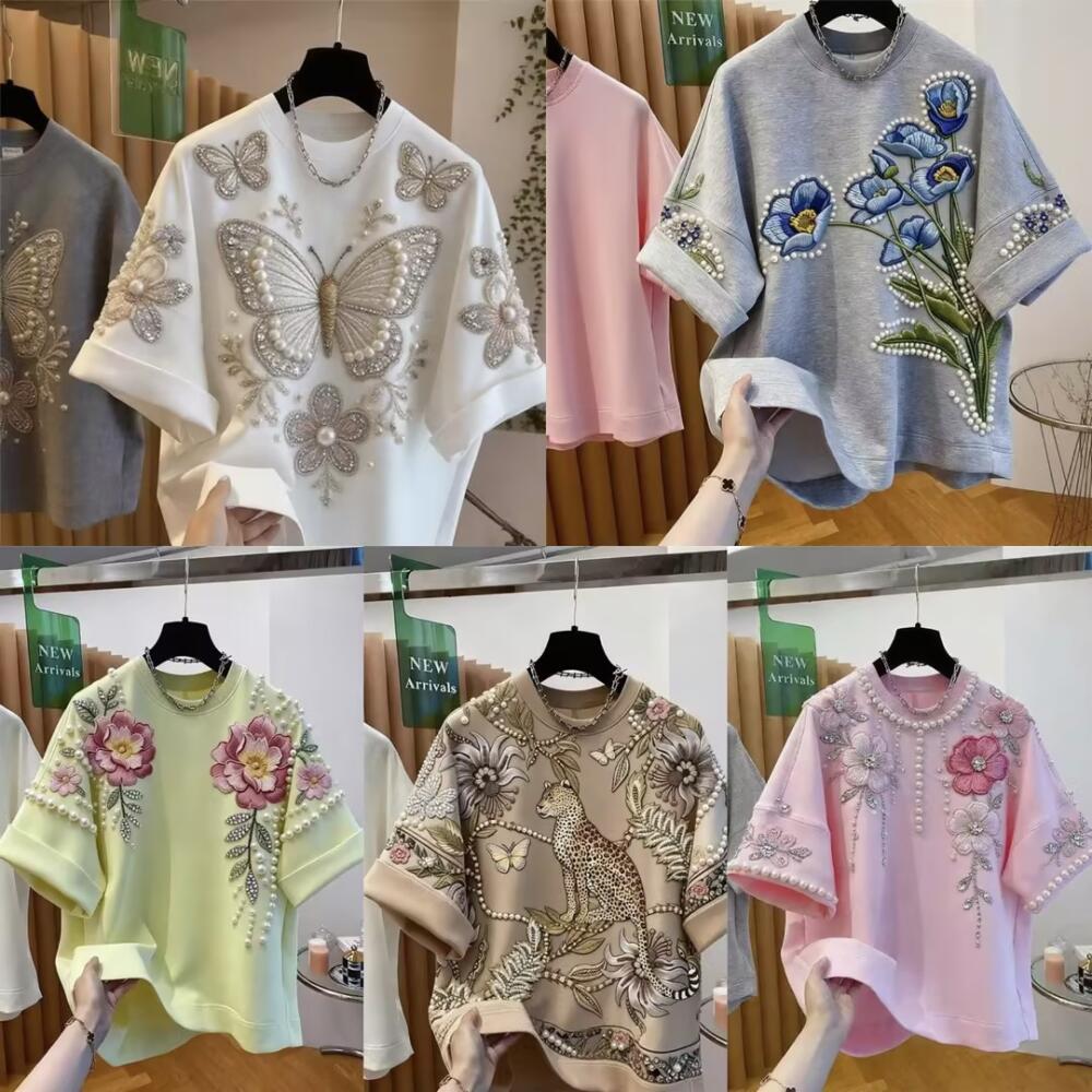 Artisan Beaded Statement Top