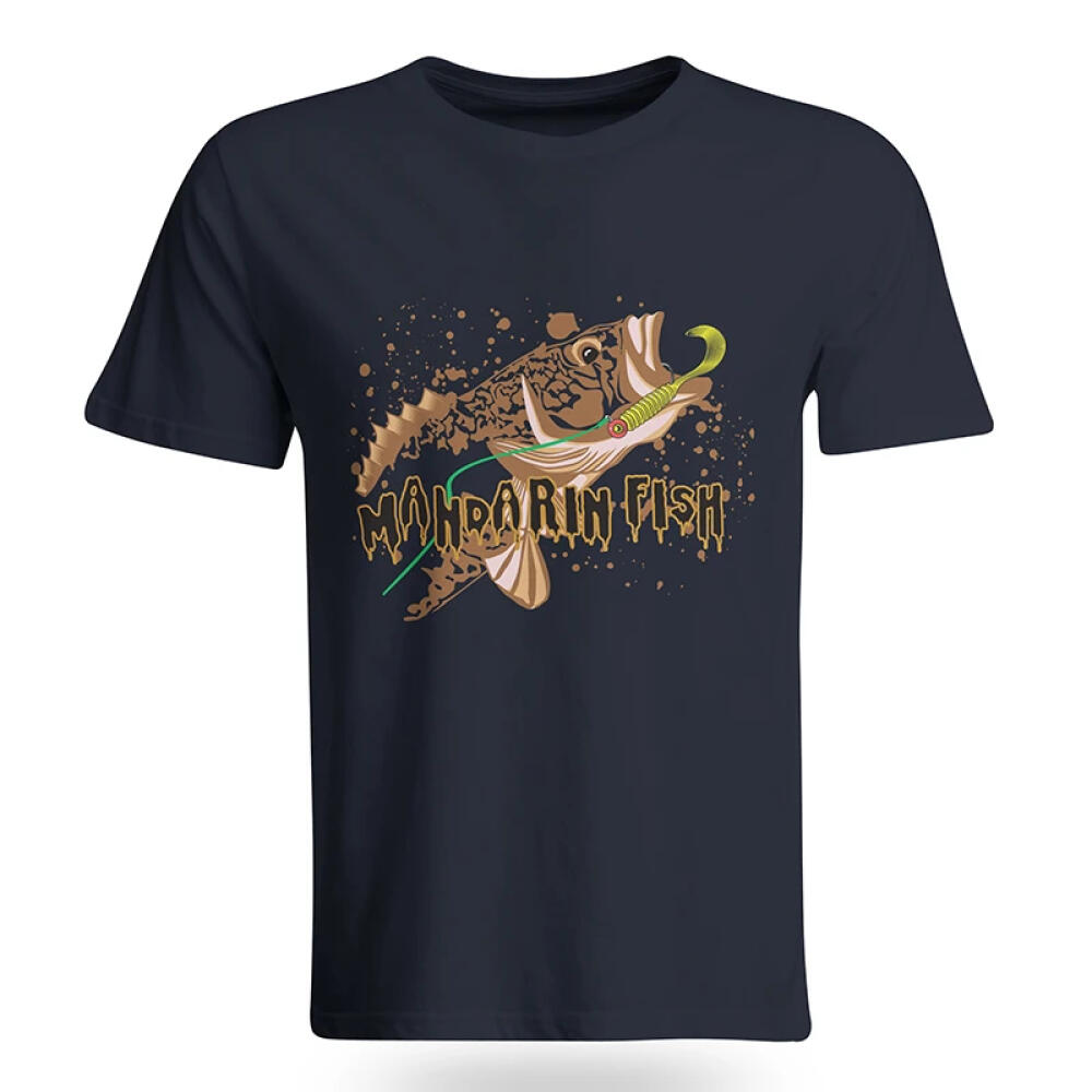 Fish Bite Hook Short Sleeve T-shirt