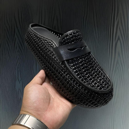 Handwoven Hollow Out Birkenstock Style Shoes