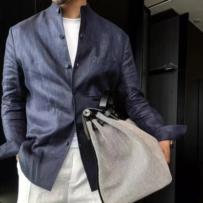 Solid Color Acetate Shirt
