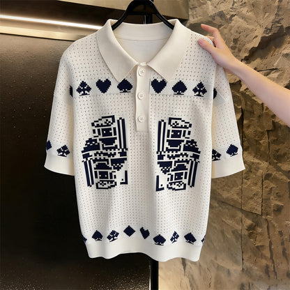 poker casual shirt
