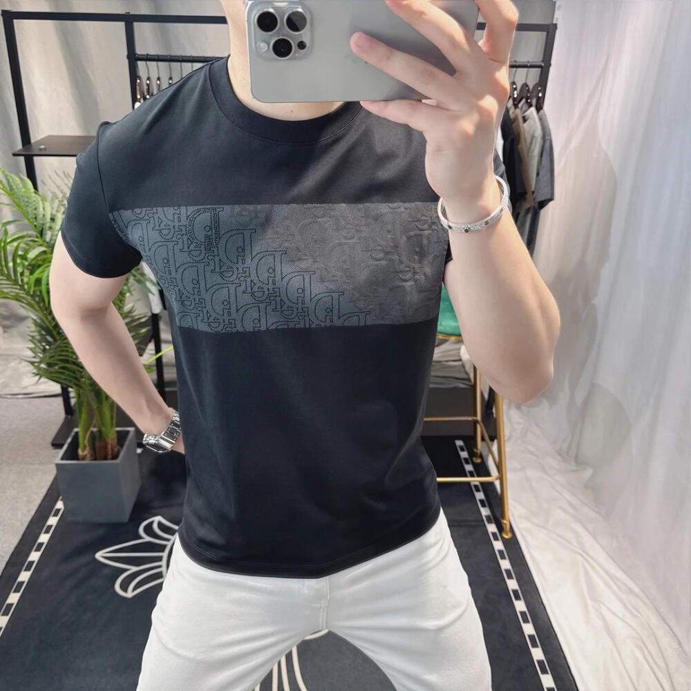Chest Letter D T-Shirt