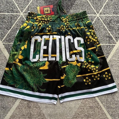 Chrysanthemum Beach Shorts