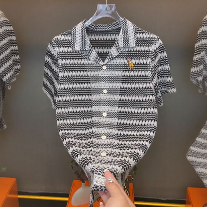 Rider With Wave Pattern Shirt