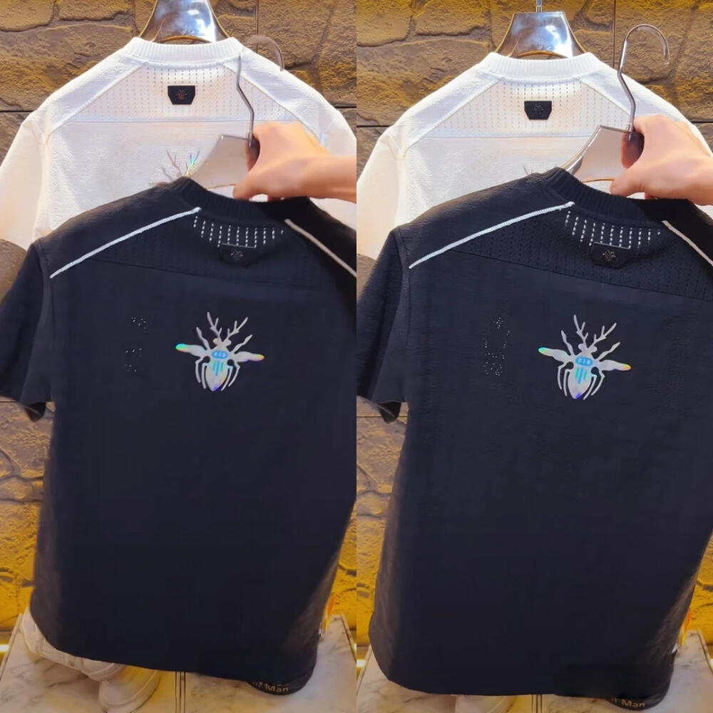 Gradient Beetle Graphic T‑Shirt