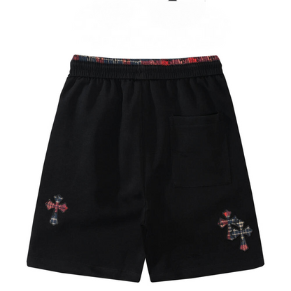 Cross Graphic Casual Shorts