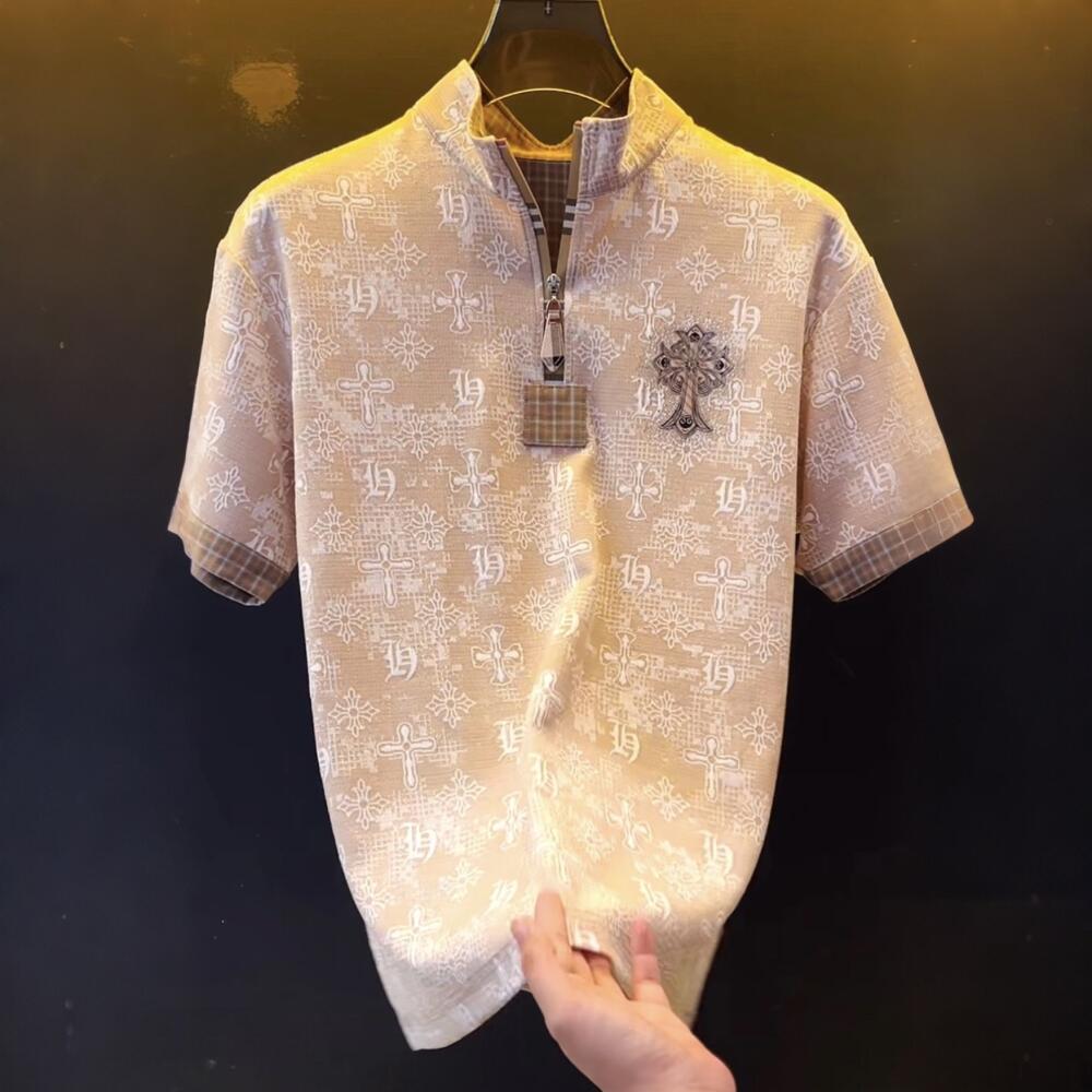 Cross Rhinestone T‑Shirt