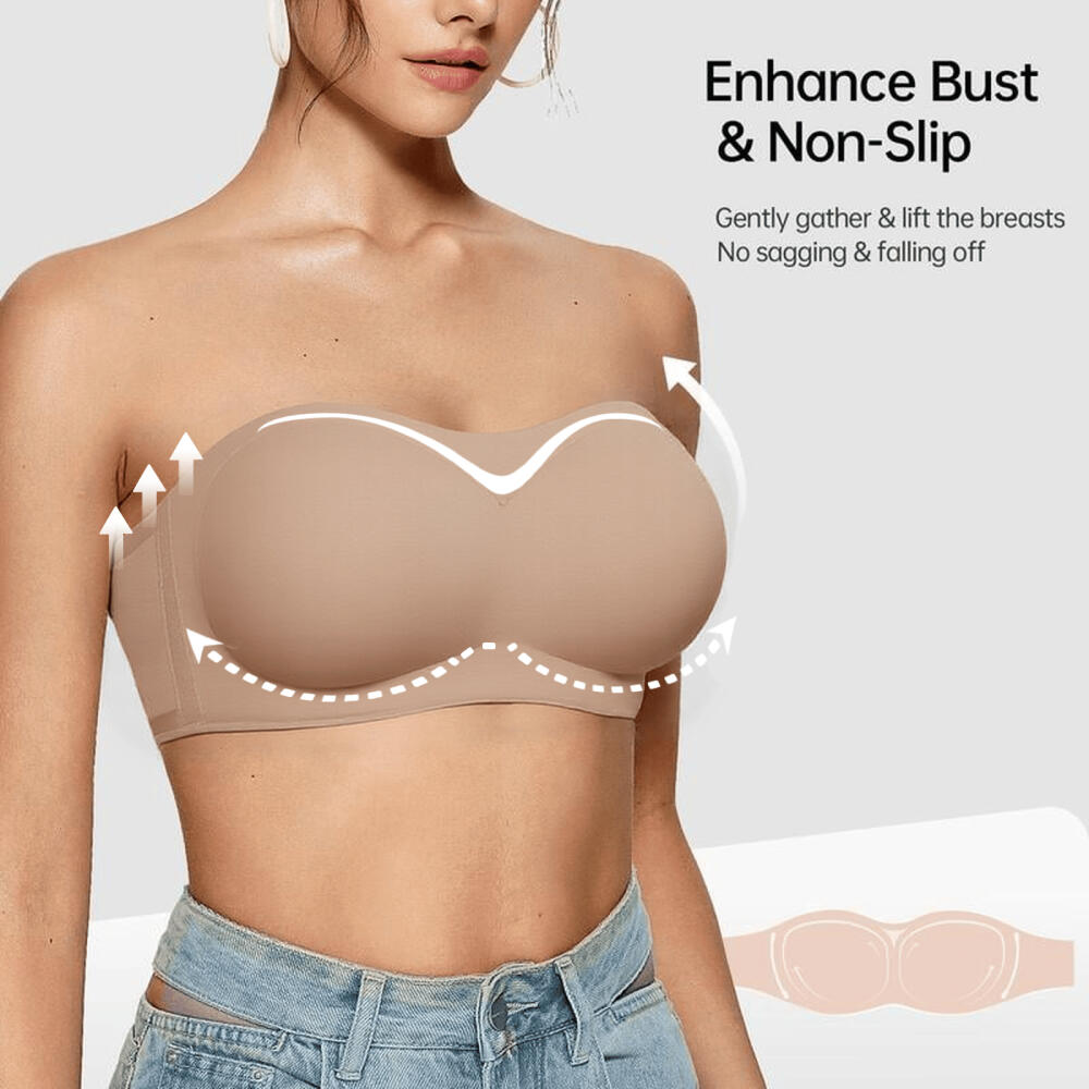 New Seamless Strapless Bra for Women